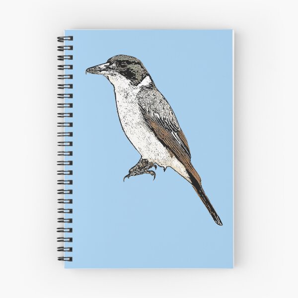 Item preview, Gray Butcherbird Black Alternate Design  designed and sold by designsasstultd.