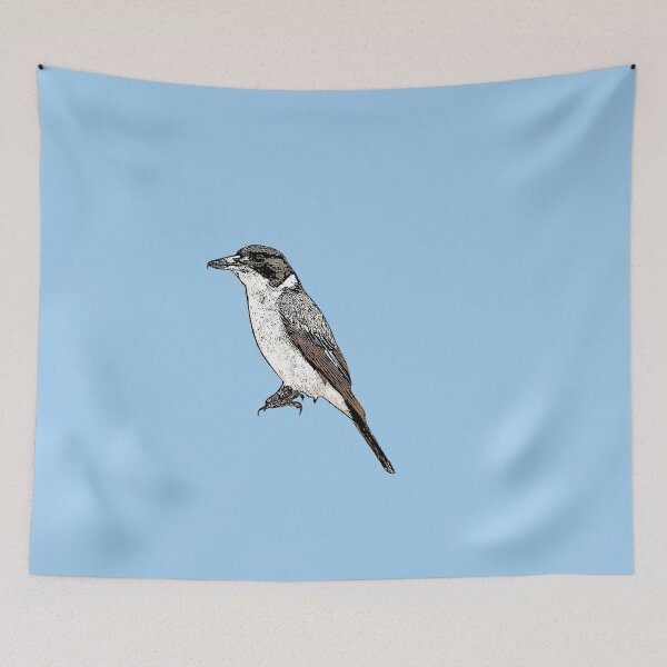 Item preview, Gray Butcherbird Black Alternate Design  designed and sold by designsasstultd.