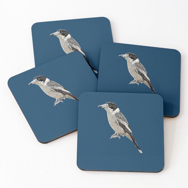 Item preview,  Gray Butcherbird White Alternate Design  designed and sold by designsasstultd.