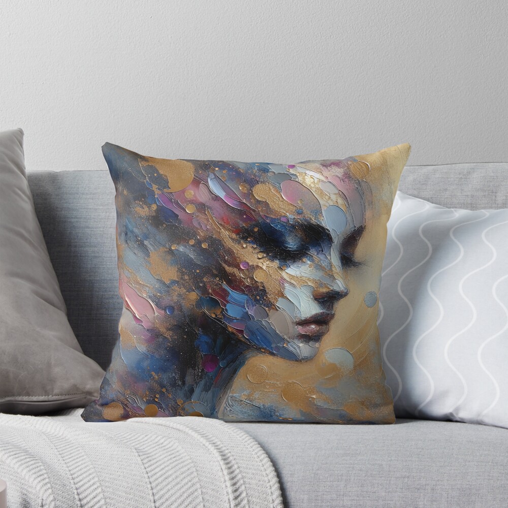 Item preview, Throw Pillow designed and sold by MermaidWhimsy.
