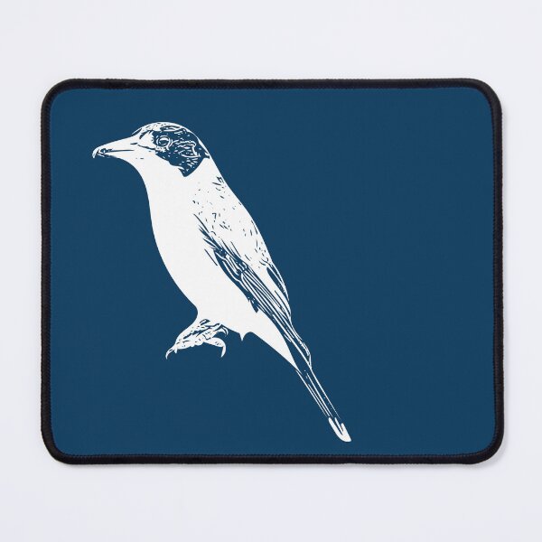 Item preview, Gray Butcherbird White Design  designed and sold by designsasstultd.