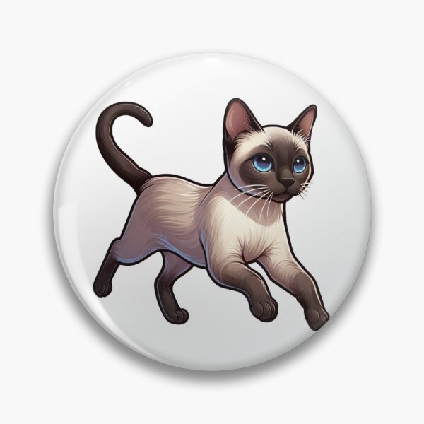 Item preview, Siamese cat 2  designed and sold by REDCATWWW.