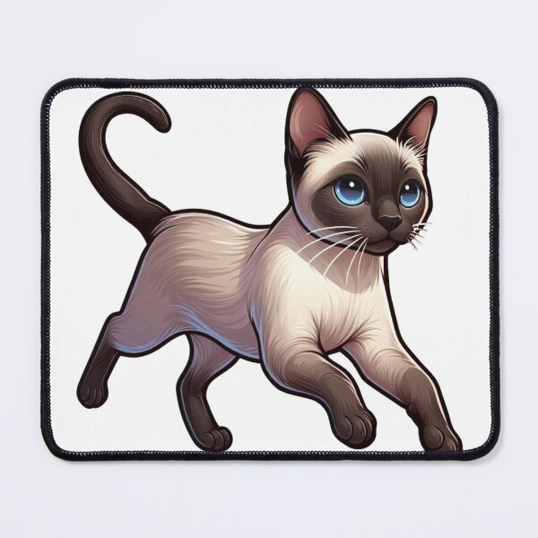 Item preview, Siamese cat 2 designed and sold by REDCATWWW.