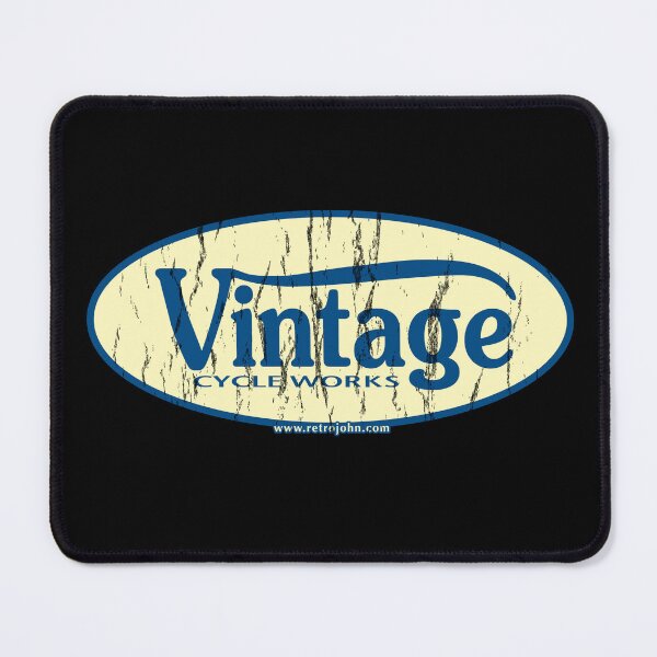 Item preview, Vintage Cycle Works - oval badge designed and sold by RetroJohn.