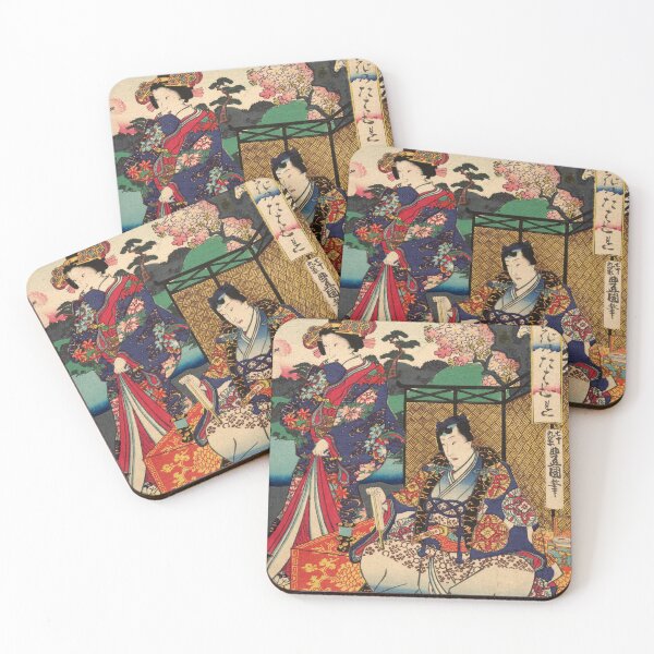 Item preview, Print by Utagawa Kunisada (Japanese, 1786–1864) designed and sold by DesignHouseAU.