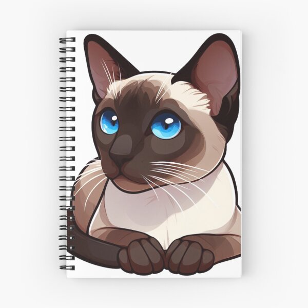 Item preview, Siamese cat 4  designed and sold by REDCATWWW.