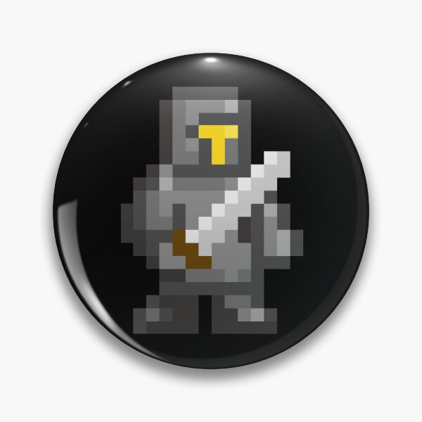 Item preview, Knight in armor, in pixel art designed and sold by BroccoliXer.