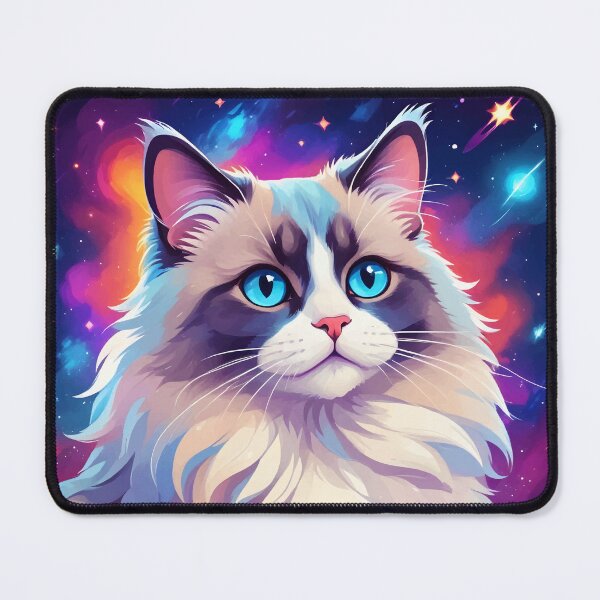 Item preview, Ragdoll Galaxy Cat designed and sold by WildlifeInc.