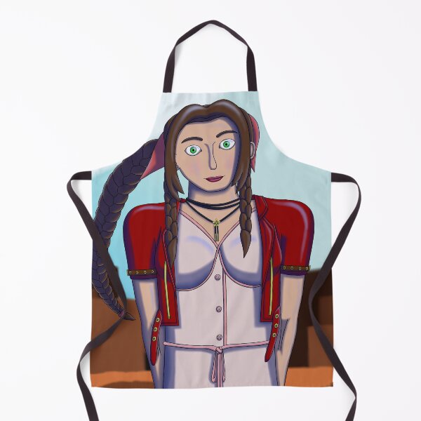 Item preview, Aerith from Final Fantasy 7 remake because there isn't enough fanart of aerith designed and sold by theJinchuriki.