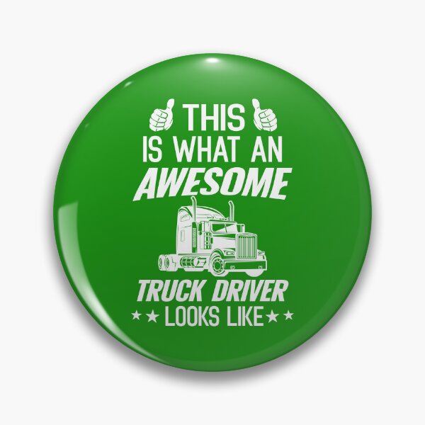 Item preview, This Is What An Awesome Truck Driver Looks Like. Funny Trucker Quote designed and sold by DesignHouse07.
