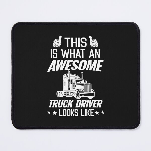 Item preview, This Is What An Awesome Truck Driver Looks Like. Funny Trucker Quote designed and sold by DesignHouse07.