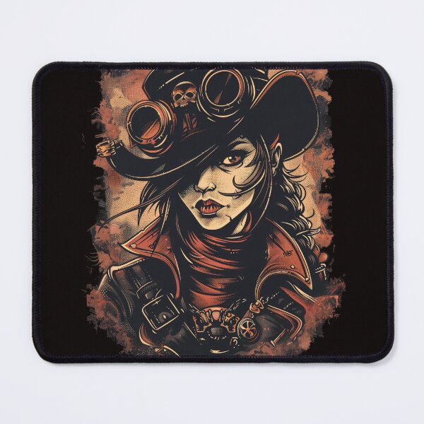 Item preview, Steampunk Female Outlaw designed and sold by CryptidChron24.