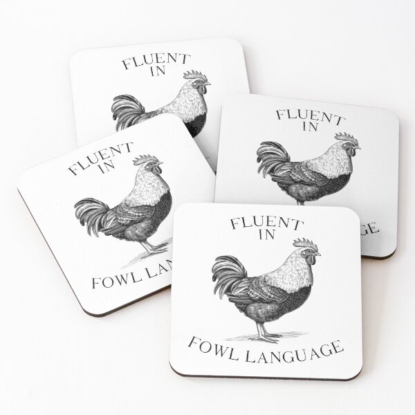 Item preview, Fowl Language designed and sold by jmyklee.