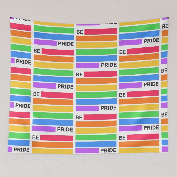 Item preview, Be Pride colorful design designed and sold by WuweiDG.
