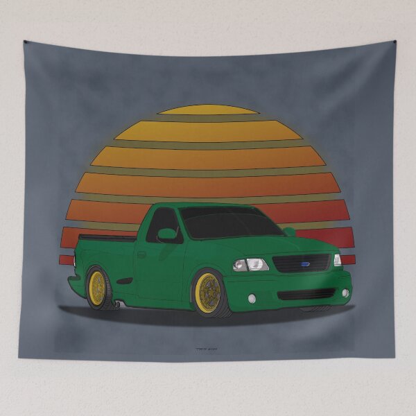 Item preview, F-150 SVT Lighting Pickup in Green designed and sold by GreyMoonForest.