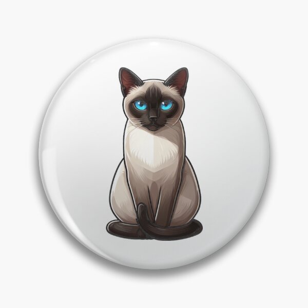 Item preview, Siamese cat 5 designed and sold by REDCATWWW.