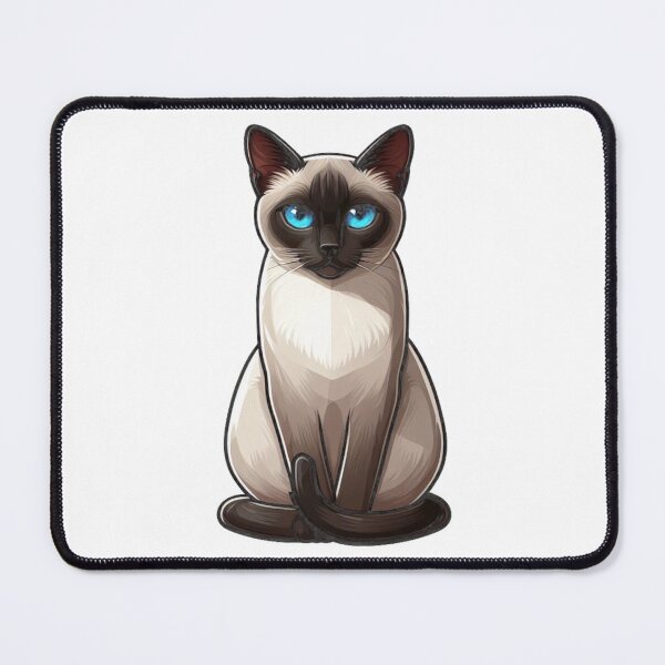 Item preview, Siamese cat 5 designed and sold by REDCATWWW.