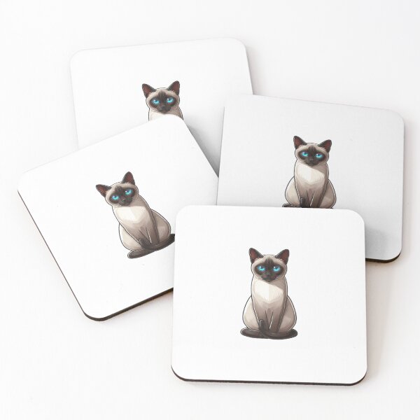 Item preview, Siamese cat 5 designed and sold by REDCATWWW.
