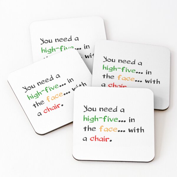 Item preview, High-Five: Face meets Chair! designed and sold by dalastore.