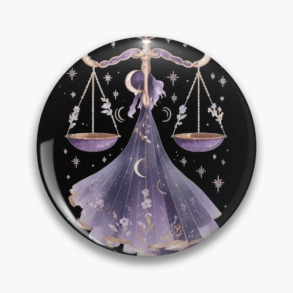 Item preview, Libra Astrology. Moon in Libra, Zodiac sign, Libra symbol designed and sold by ZodiacWonders.