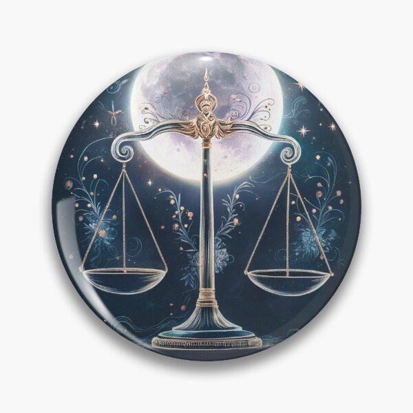 Item preview, Libra Astrology. Moon in Libra, Zodiac sign, Libra symbol designed and sold by ZodiacWonders.