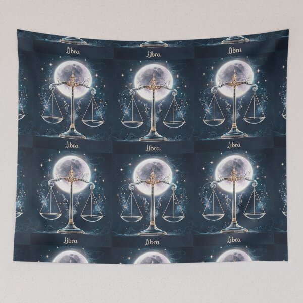 Item preview, Libra Astrology. Moon in Libra, Zodiac sign, Libra symbol designed and sold by ZodiacWonders.