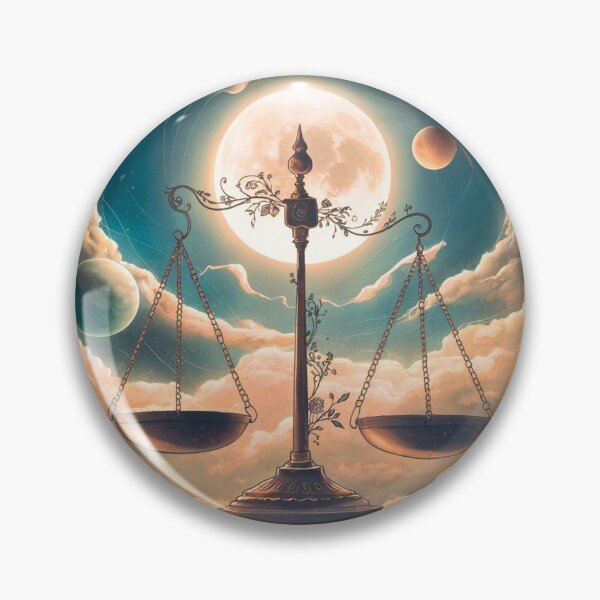Item preview, Libra Astrology. Moon in Libra, Zodiac sign, Libra symbol designed and sold by ZodiacWonders.