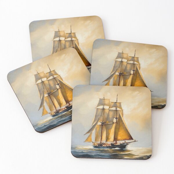 Item preview, Under full sail  designed and sold by Island Art Studios.