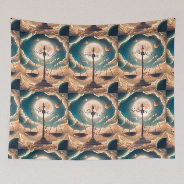 Item preview, Libra Astrology. Moon in Libra, Zodiac sign, Libra symbol designed and sold by ZodiacWonders.