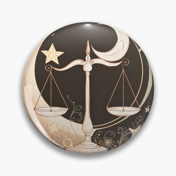 Item preview, Libra Astrology. Moon in Libra, Zodiac sign, Libra symbol designed and sold by ZodiacWonders.