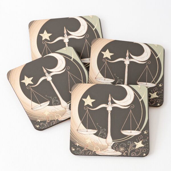 Item preview, Libra Astrology. Moon in Libra, Zodiac sign, Libra symbol designed and sold by ZodiacWonders.