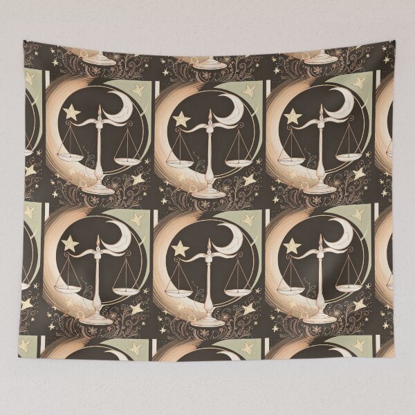 Item preview, Libra Astrology. Moon in Libra, Zodiac sign, Libra symbol designed and sold by ZodiacWonders.
