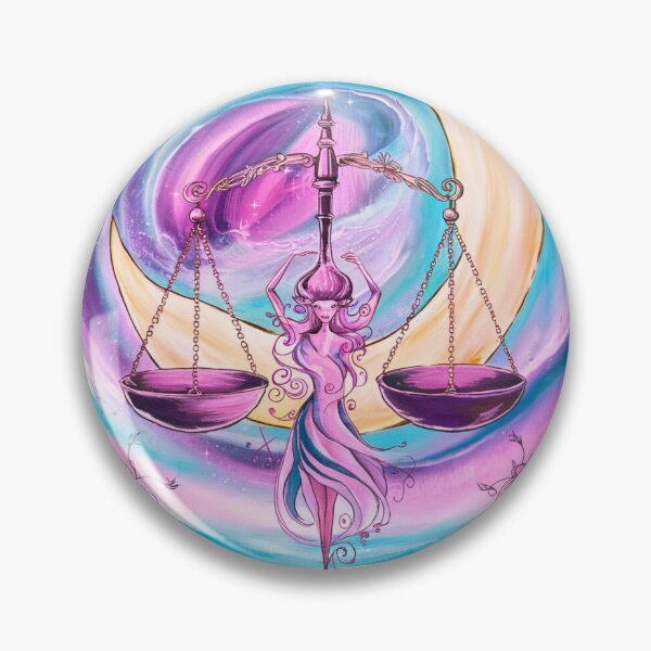 Item preview, Libra Astrology. Moon in Libra, Zodiac sign, Libra symbol designed and sold by ZodiacWonders.