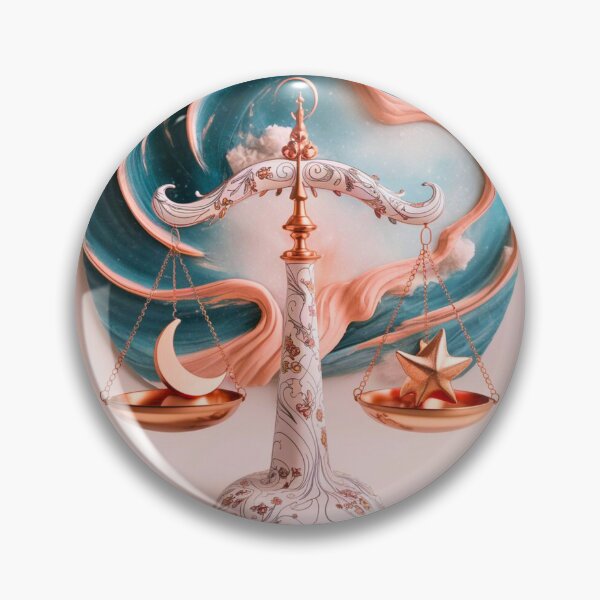Item preview, Libra Astrology. Moon in Libra, Zodiac sign, Libra symbol designed and sold by ZodiacWonders.
