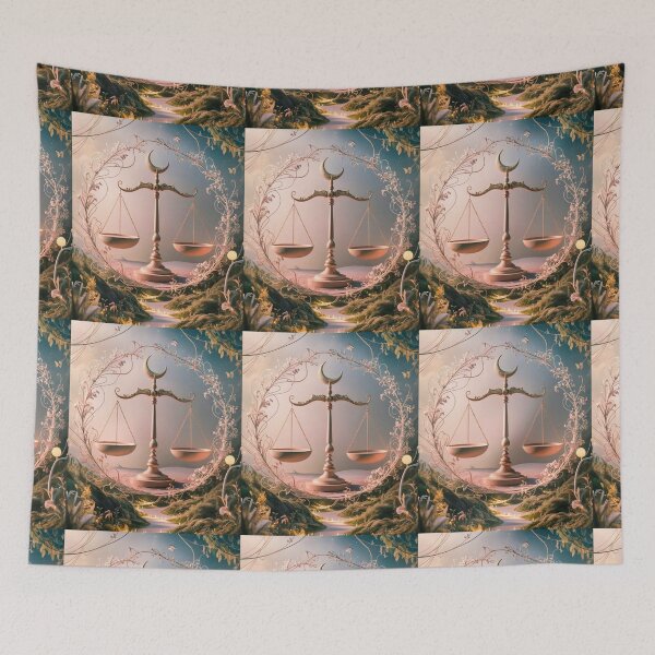 Item preview, Libra Astrology. Moon in Libra, Zodiac sign, Libra symbol designed and sold by ZodiacWonders.