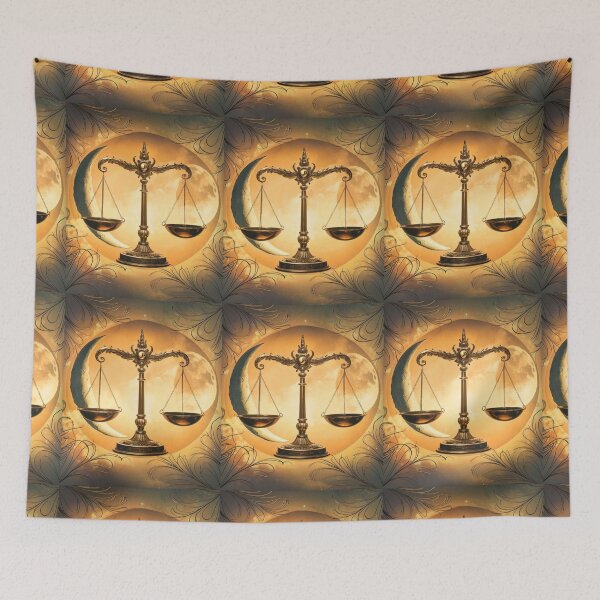 Item preview, Libra Astrology. Moon in Libra, Zodiac sign, Libra symbol designed and sold by ZodiacWonders.