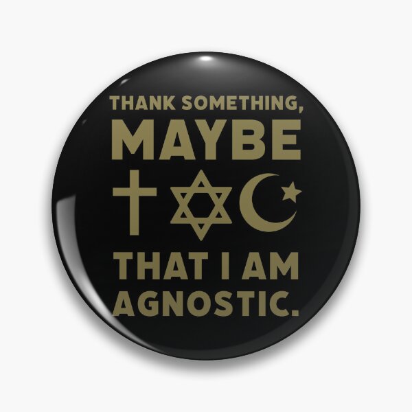 Item preview, Humorous agnostic design  designed and sold by Rachel the Artist .