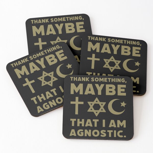 Item preview, Humorous agnostic design  designed and sold by Rachel the Artist .