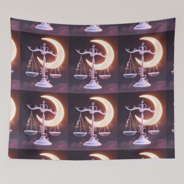 Item preview, Libra Astrology. Moon in Libra, Zodiac sign, Libra symbol designed and sold by ZodiacWonders.