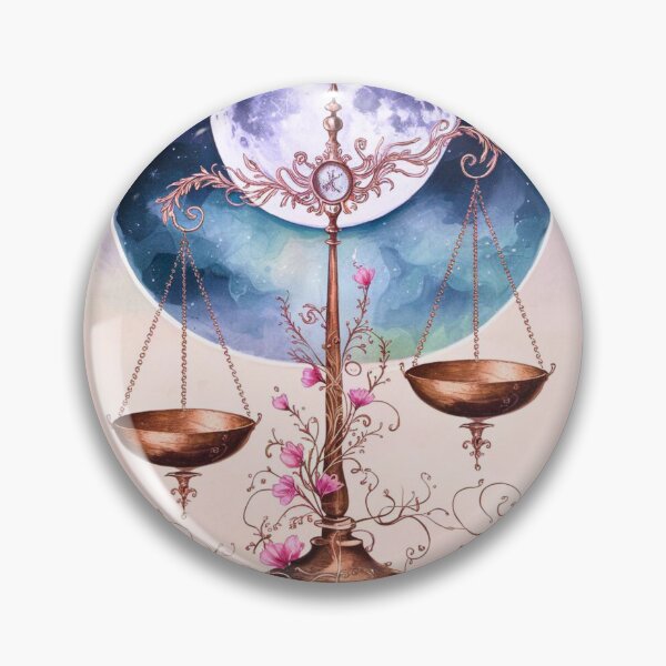 Item preview, Libra Astrology. Moon in Libra, Zodiac sign, Libra symbol designed and sold by ZodiacWonders.