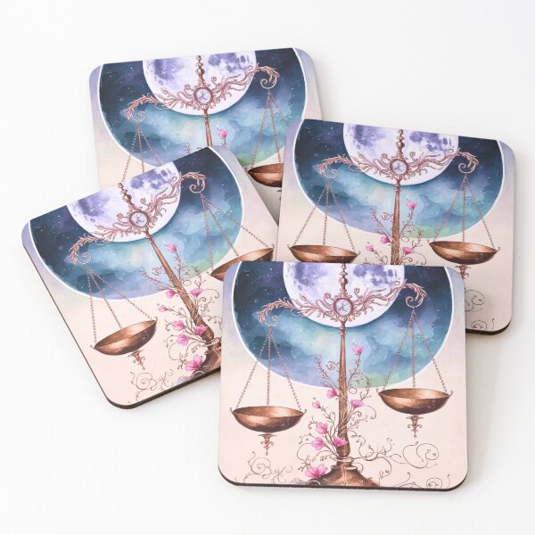 Item preview, Libra Astrology. Moon in Libra, Zodiac sign, Libra symbol designed and sold by ZodiacWonders.