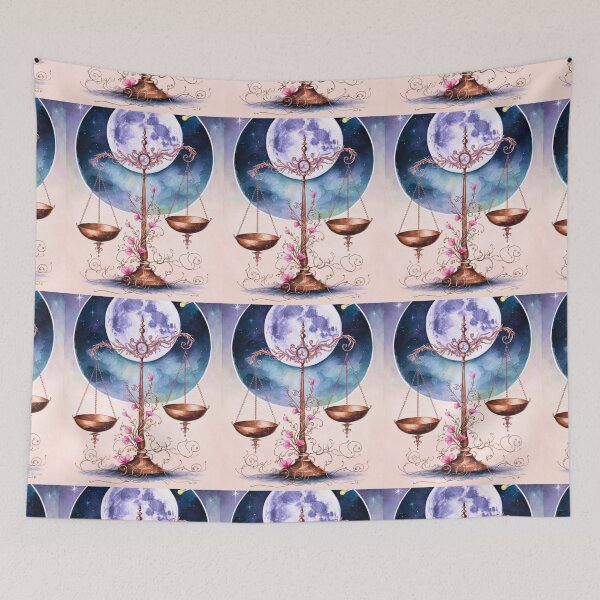 Item preview, Libra Astrology. Moon in Libra, Zodiac sign, Libra symbol designed and sold by ZodiacWonders.