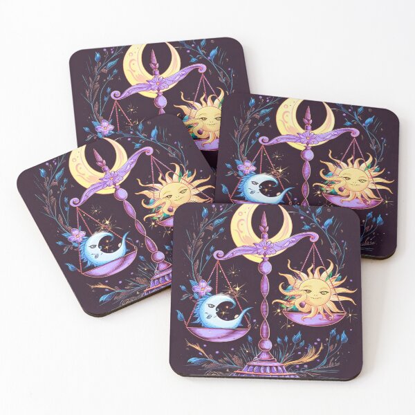 Item preview, Libra Astrology. Moon in Libra, Zodiac sign, Libra symbol designed and sold by ZodiacWonders.