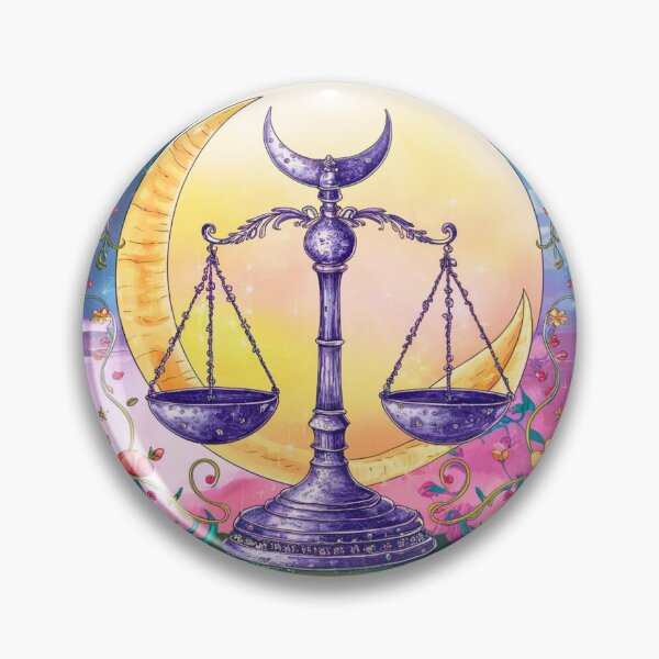 Item preview, Libra Astrology. Moon in Libra, Zodiac sign, Libra symbol designed and sold by ZodiacWonders.