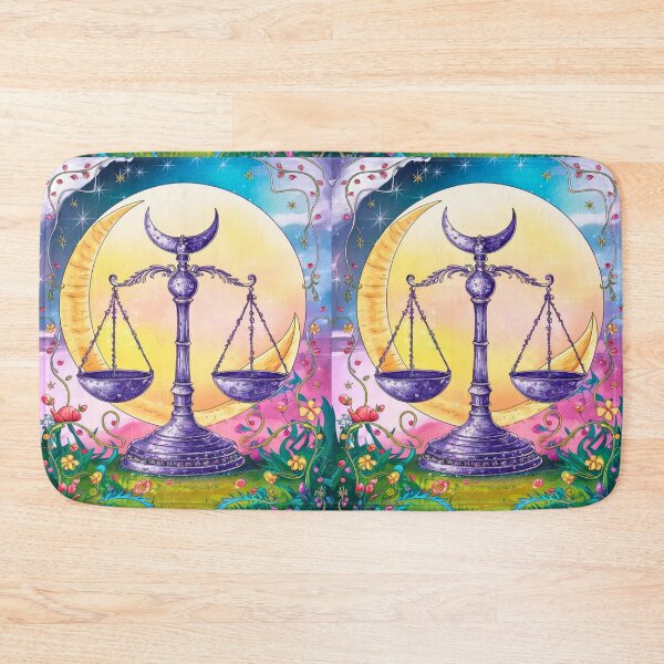 Item preview, Libra Astrology. Moon in Libra, Zodiac sign, Libra symbol designed and sold by ZodiacWonders.