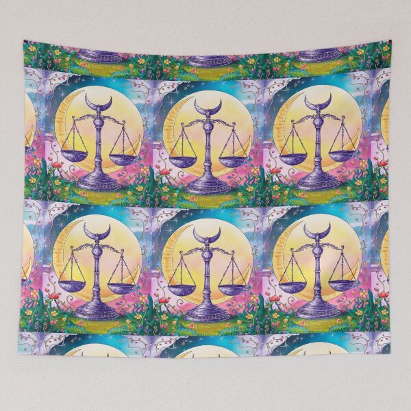 Item preview, Libra Astrology. Moon in Libra, Zodiac sign, Libra symbol designed and sold by ZodiacWonders.