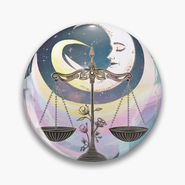Item preview, Libra Astrology. Moon in Libra, Zodiac sign, Libra symbol designed and sold by ZodiacWonders.