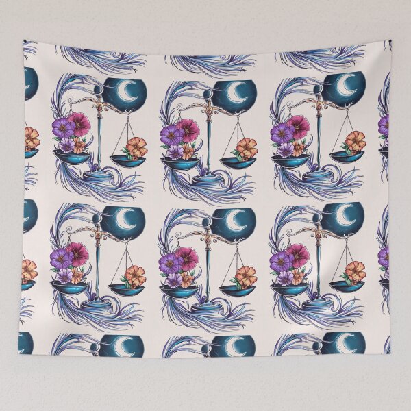 Item preview, Libra Astrology. Moon in Libra, Zodiac sign, Libra symbol designed and sold by ZodiacWonders.
