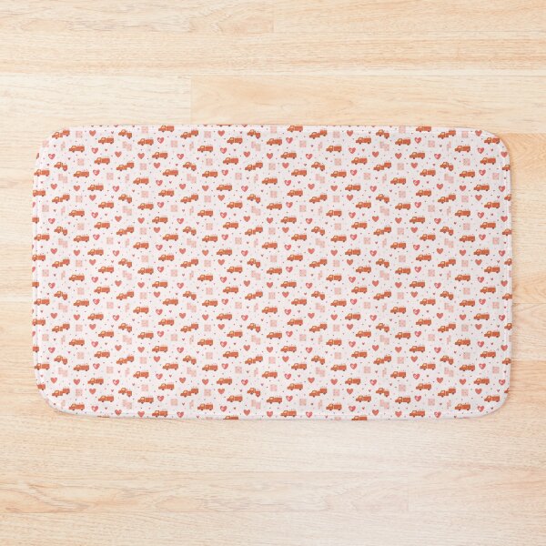 Item preview, Love on Wheels: Hearts and Cars Seamless Pattern designed and sold by hjian8219.