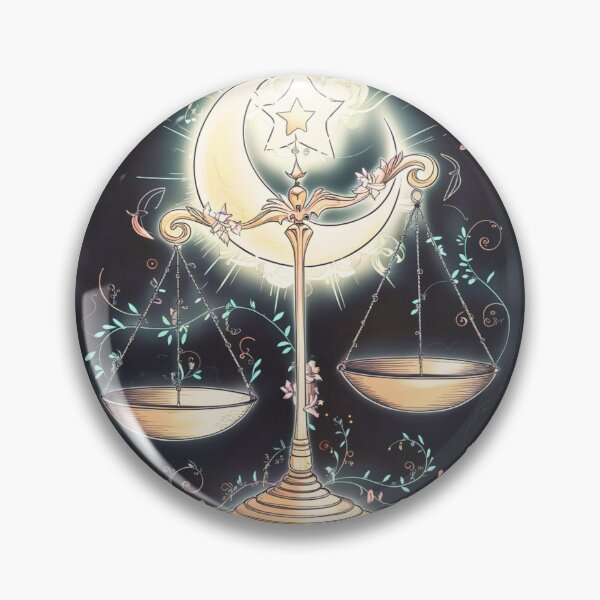 Item preview, Libra Astrology. Moon in Libra, Zodiac sign, Libra symbol designed and sold by ZodiacWonders.